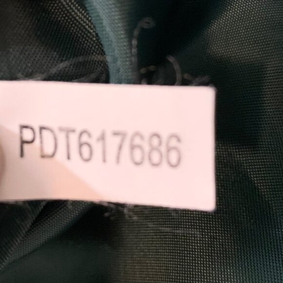 Kasper Plaid Tweed Jacket Womens SZ 14 Green & Pink Acrylic Blazer Open Front - Picture 8 of 9